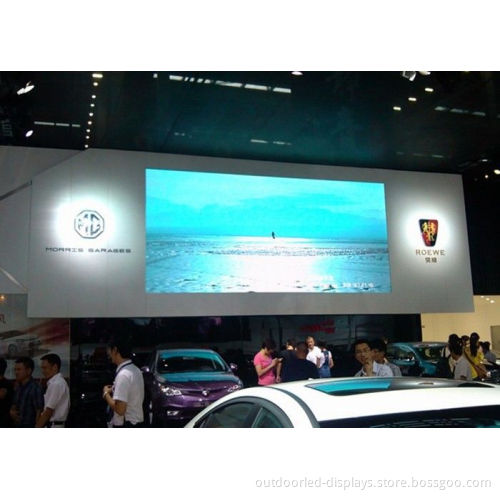 Smd2121 1r1g1b Mobile Rental Led Display Panel For Car Shows , 4.81 Pixel 1600 Cd/m2